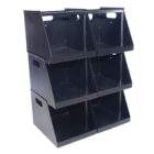 steel stack bin