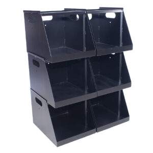 steel stack bin