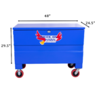 Jobsite Box, Tool Box, Construction Site Box, Tool Security