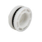 Cabinet Sandblaster Parts, Parts Washer Replacement Parts, Parts & Accessories, 2" Nylon Bulkhead Fitting with Rubber Washer, 621 Nylon Bulkhead, American Hawk Industrial, Dee-Blast