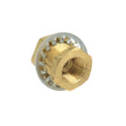 Cabinet Sandblaster Parts, Parts Washer Replacement Parts, Parts & Accessories, 1/2" Bulkhead Fitting, 762 Bulkhead Fitting, American Hawk Industrial, Dee-Blast