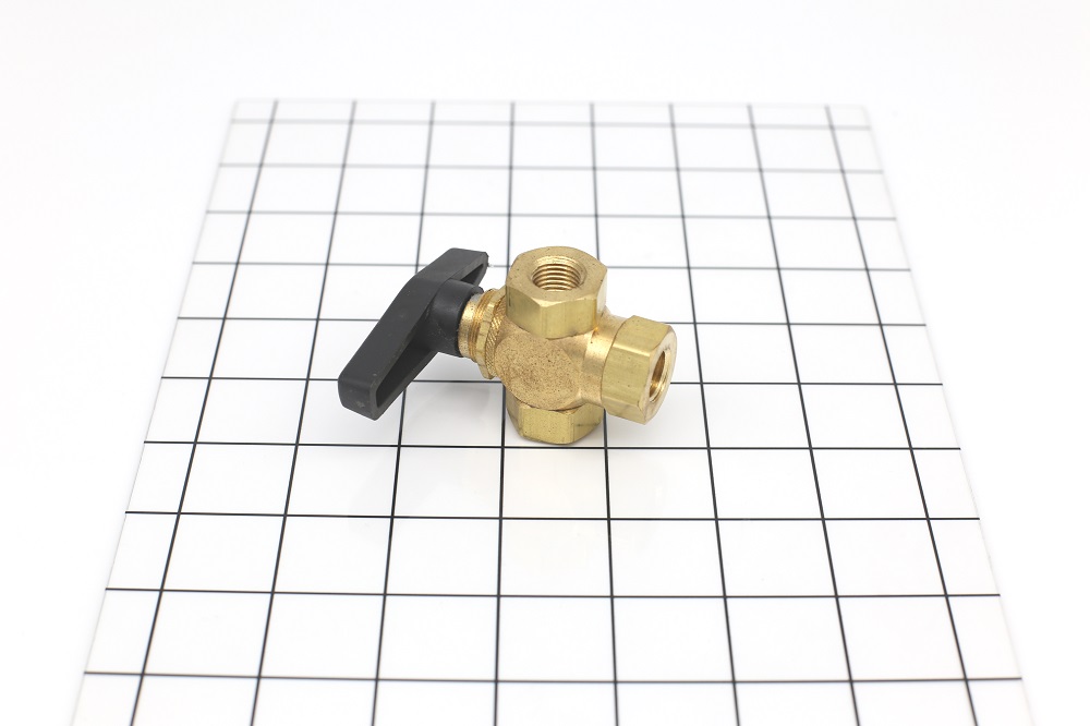 3 way brass valve