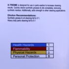 Label for X-Treme AKH128XT