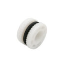 Cabinet Sandblaster Parts, Parts Washer Replacement Parts, Parts & Accessories, 1" Nylon Bulkhead Fitting, 692 Nylon Bulkhead Fitting, American Hawk Industrial, Dee-Blast