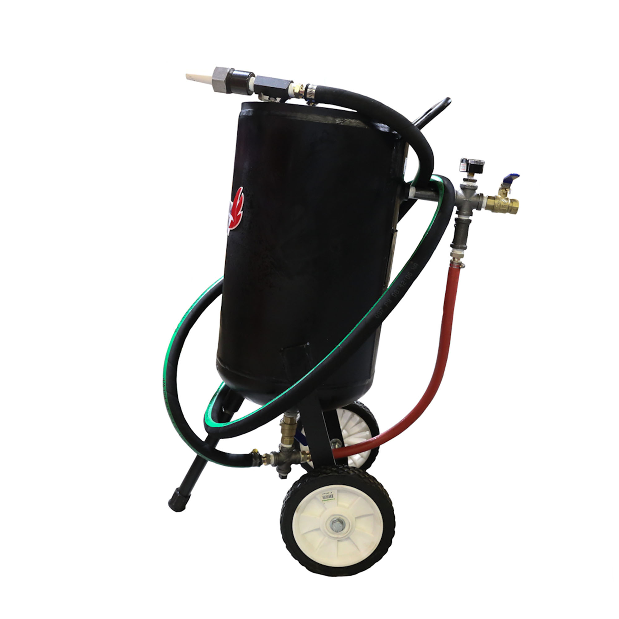 100 lb. Portable Sandblasting Pressure Pot - Rayzist Photomask